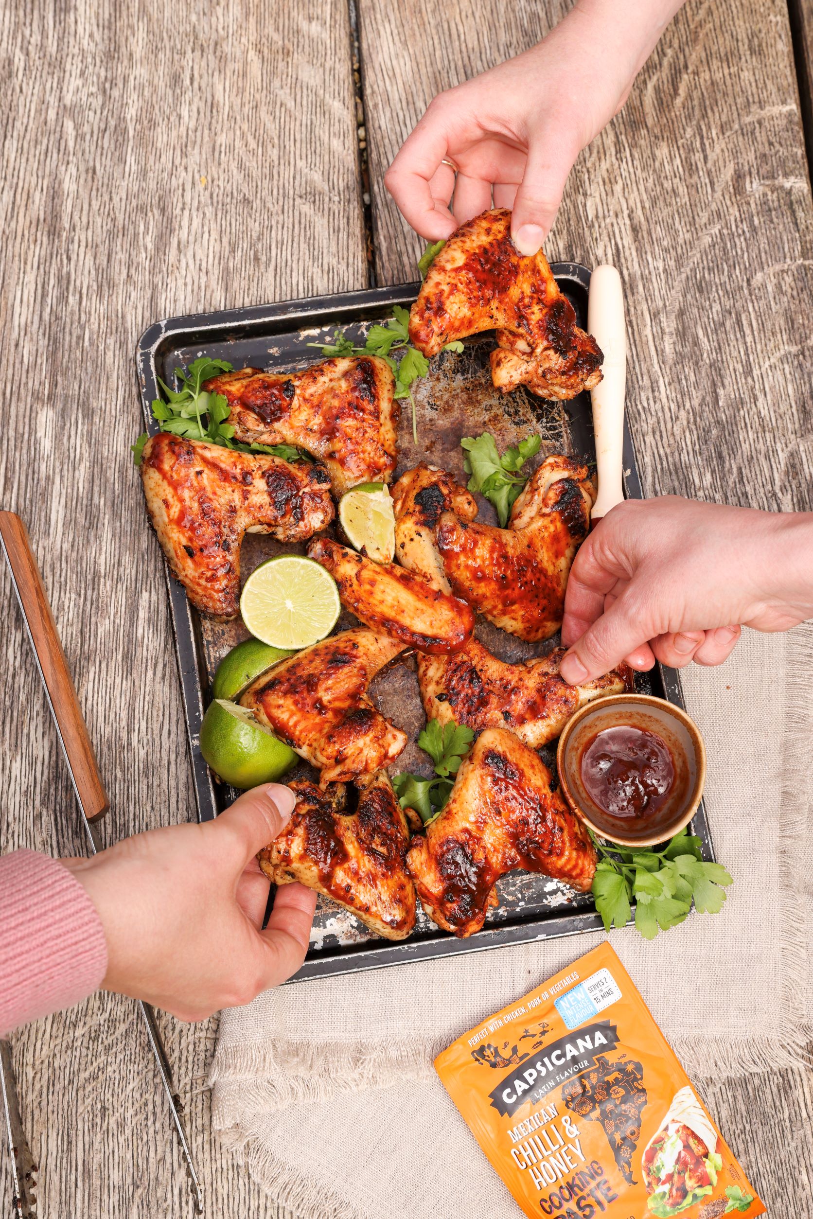 Chilli & Honey Chicken Wings A Capsicana Recipe